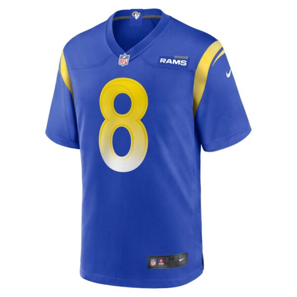 Men's Los Angeles Rams Matt Gay Nike Royal Game Jersey