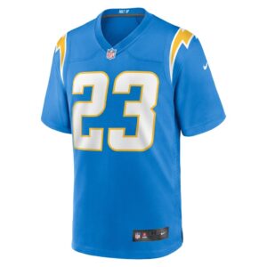 Matt Hankins Los Angeles Chargers Nike Team Game Jersey - Powder Blue