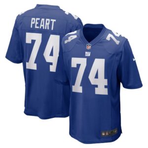 Men's New York Giants Matt Peart Nike Royal Game Jersey