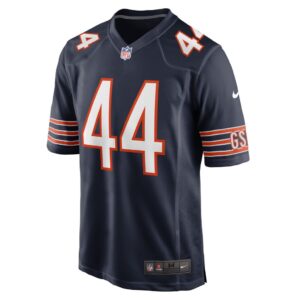 Men's Chicago Bears Matthew Adams Nike Navy Game Player Jersey