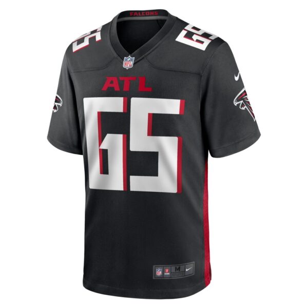 Matthew Bergeron Atlanta Falcons Nike Team Game Jersey - Black