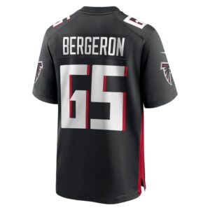 Matthew Bergeron Atlanta Falcons Nike Team Game Jersey - Black