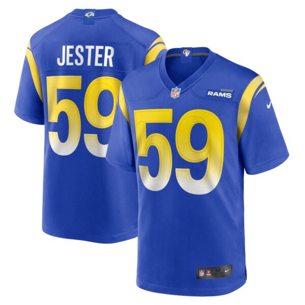 Men's Los Angeles Rams Matthew Jester Nike Royal Home Game Jersey