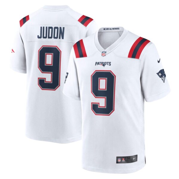 Men's New England Patriots Matthew Judon Nike White Game Jersey