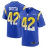 Men's Los Angeles Rams Matthew Orzech Nike Royal Game Jersey