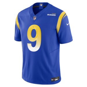 Men's Los Angeles Rams Matthew Stafford Nike Royal Vapor F.U.S.E. Limited Jersey