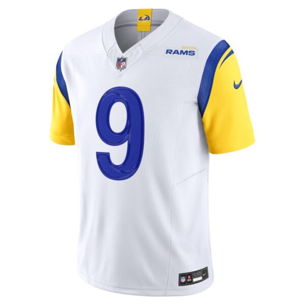 Men's Los Angeles Rams Matthew Stafford Nike White Vapor F.U.S.E. Limited Jersey