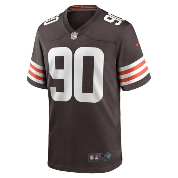 Maurice Hurst Cleveland Browns Nike Game Player Jersey - Brown