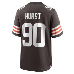 Maurice Hurst Cleveland Browns Nike Game Player Jersey - Brown