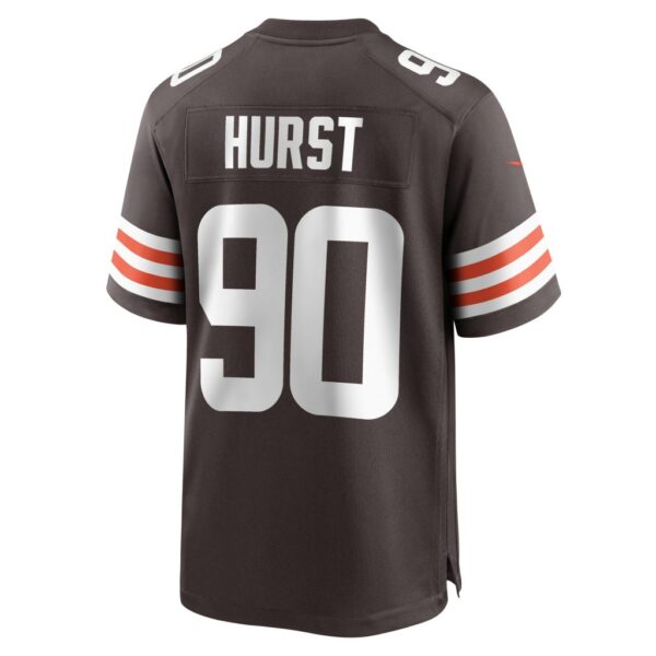 Maurice Hurst Cleveland Browns Nike Game Player Jersey - Brown