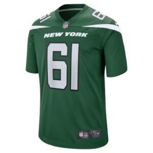 Men's New York Jets Max Mitchell Nike Gotham Green Game Player Jersey