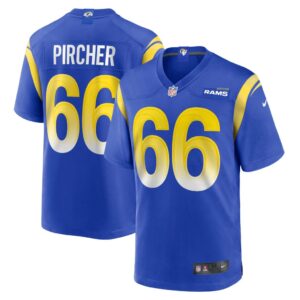 Men's Los Angeles Rams Max Pircher Nike Royal Game Jersey