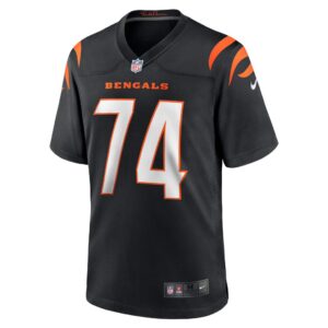 Men's Cincinnati Bengals Max Scharping Nike Black Game Player Jersey