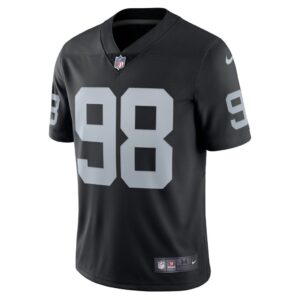 Men's Las Vegas Raiders Maxx Crosby Nike Black Limited Jersey