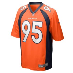 Men's Denver Broncos McTelvin Agim Nike Orange Game Jersey