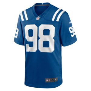 McTelvin Agim Indianapolis Colts Nike Team Game Jersey - Royal