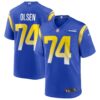 Men's Los Angeles Rams Merlin Olsen Nike Royal Game Retired Player Jersey