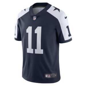 Men's Dallas Cowboys Micah Parsons Nike Navy Alternate Vapor Limited Jersey