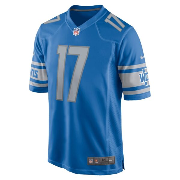 Men's Detroit Lions Michael Badgley Nike Blue Home Game Player Jersey