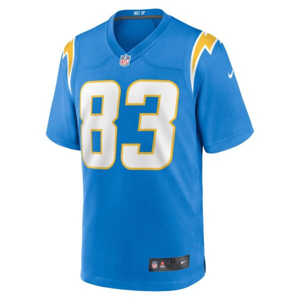 Men's Los Angeles Chargers Michael Bandy Nike Powder Blue Player Game Jersey