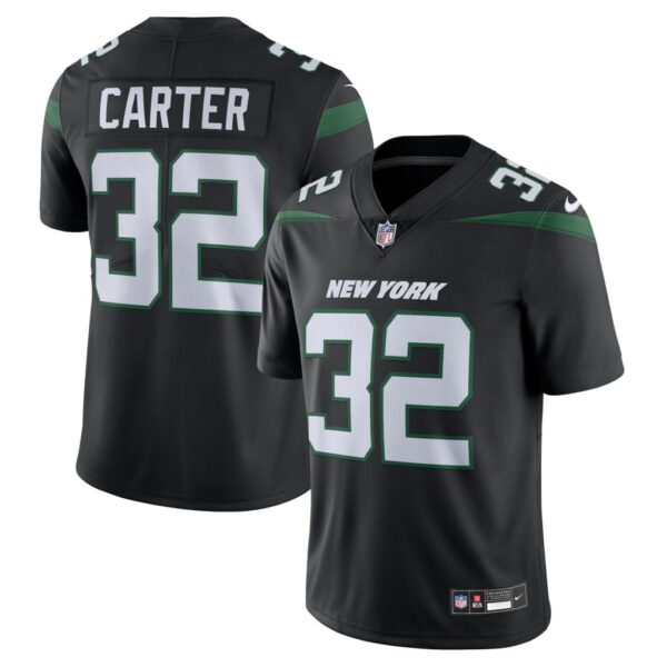 Michael Carter New York Jets Nike Vapor Untouchable Limited Jersey - Black