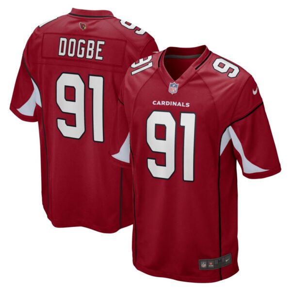 Men's Arizona Cardinals Michael Dogbe Nike Cardinal Game Jersey