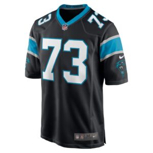 Men's Carolina Panthers Michael Jordan Nike Black Game Jersey