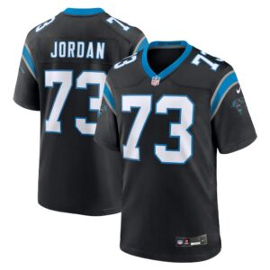 Men's Carolina Panthers Michael Jordan Nike Black Team Game Jersey