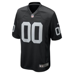 Men's Las Vegas Raiders Michael Mayer Nike Black 2023 NFL Draft Pick Game Jersey