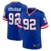 Men's New York Giants Michael Strahan Nike Royal Classic Retired Player Game Jersey