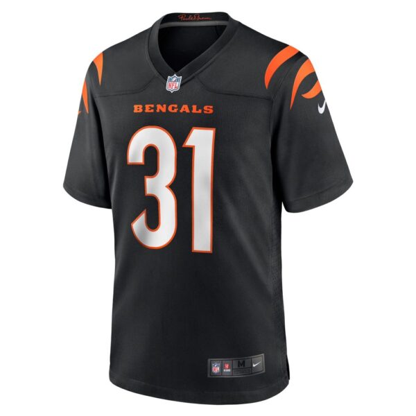 Men's Cincinnati Bengals Michael Thomas Nike Black Game Jersey