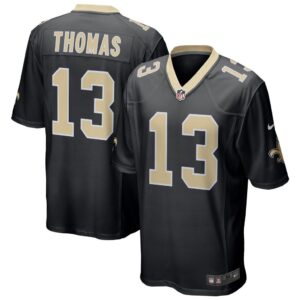 Men's New Orleans Saints Michael Thomas Nike Black Game Jersey