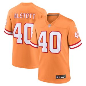 Mike Alstott Tampa Bay Buccaneers Nike Throwback Game Jersey - Orange