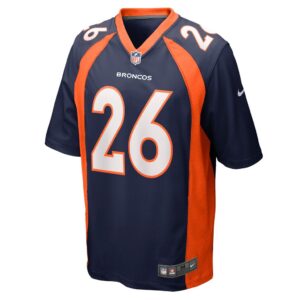 Men's Denver Broncos Mike Boone Nike Navy Home Game Player Jersey