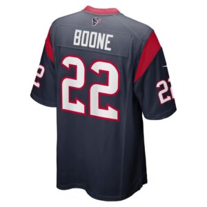 Men's Houston Texans Mike Boone Nike Navy Game Player Jersey