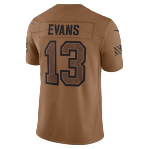 Mike Evans Tampa Bay Buccaneers Nike 2023 Salute To Service Limited Jersey - Brown