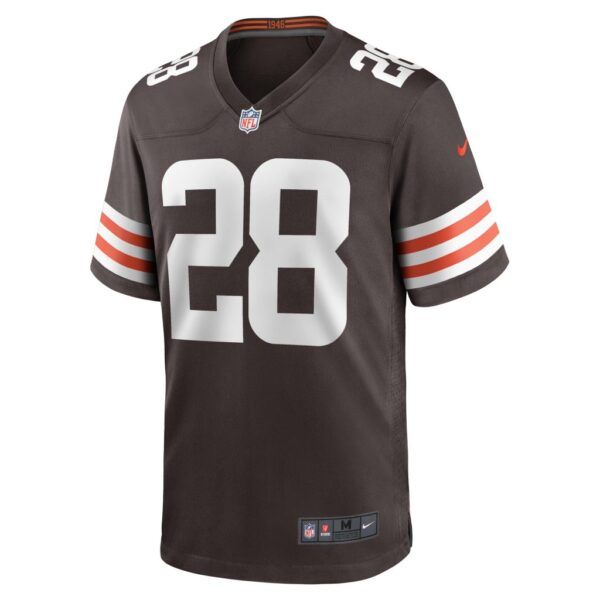 Mike Ford Cleveland Browns Nike Team Game Jersey - Brown