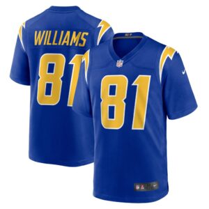 Men's Los Angeles Chargers Mike Williams Nike Royal Game Jersey