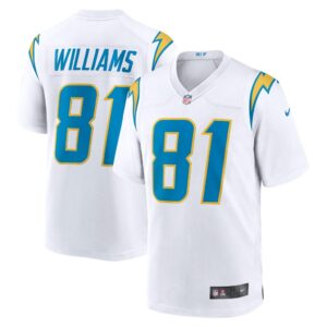 Men's Los Angeles Chargers Mike Williams Nike White Game Jersey