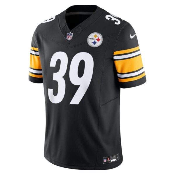 Men's Pittsburgh Steelers Minkah Fitzpatrick Nike Black Vapor F.U.S.E. Limited Jersey