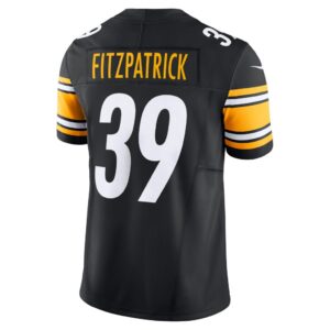 Men's Pittsburgh Steelers Minkah Fitzpatrick Nike Black Vapor F.U.S.E. Limited Jersey