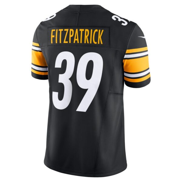 Men's Pittsburgh Steelers Minkah Fitzpatrick Nike Black Vapor F.U.S.E. Limited Jersey