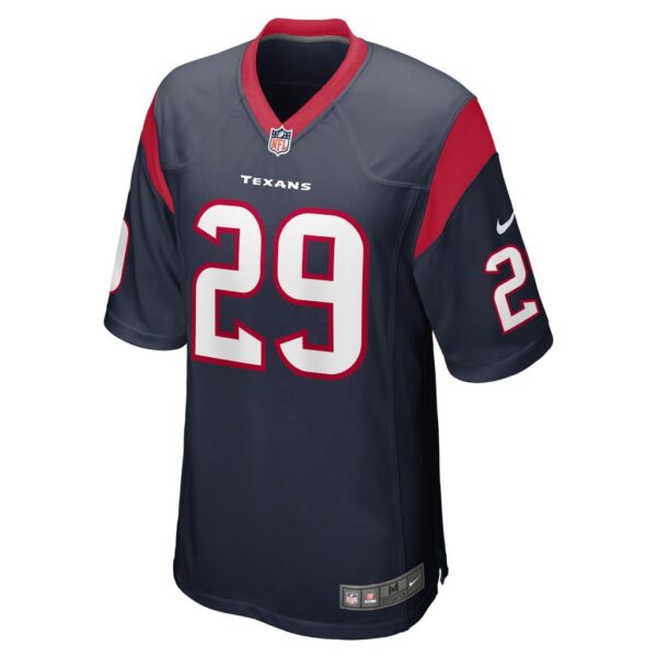 Men's Houston Texans M.J. Stewart Nike Navy Game Player Jersey