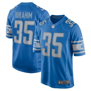 Mohamed Ibrahim Detroit Lions Nike Game Jersey - Blue