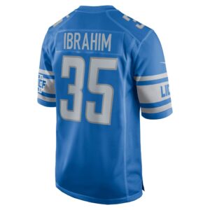 Mohamed Ibrahim Detroit Lions Nike Game Jersey - Blue