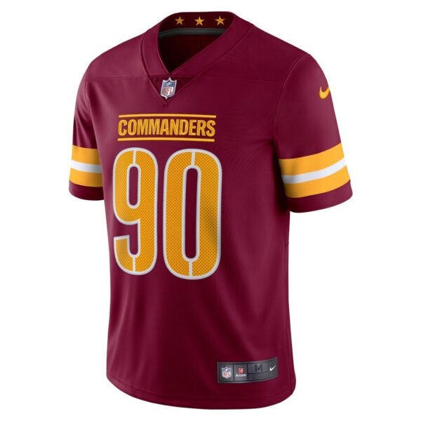 Men's Washington Commanders Montez Sweat Nike Burgundy Vapor Limited Jersey