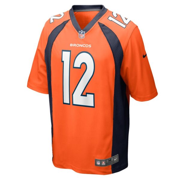 Men's Denver Broncos Montrell Washington Nike Orange Game Player Jersey