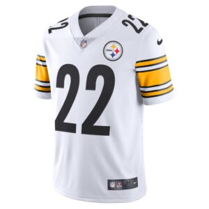 Men's Pittsburgh Steelers Najee Harris Nike White Vapor Limited Jersey