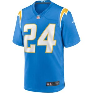 Men's Los Angeles Chargers Nasir Adderley Nike Powder Blue Game Jersey