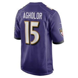 Nelson Agholor Baltimore Ravens Nike Game Jersey - Purple